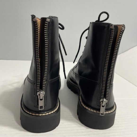 Madewell The Citywalk Lugsole Lace-Up Boot in Leather size 6.5 - Picture 10 of 12